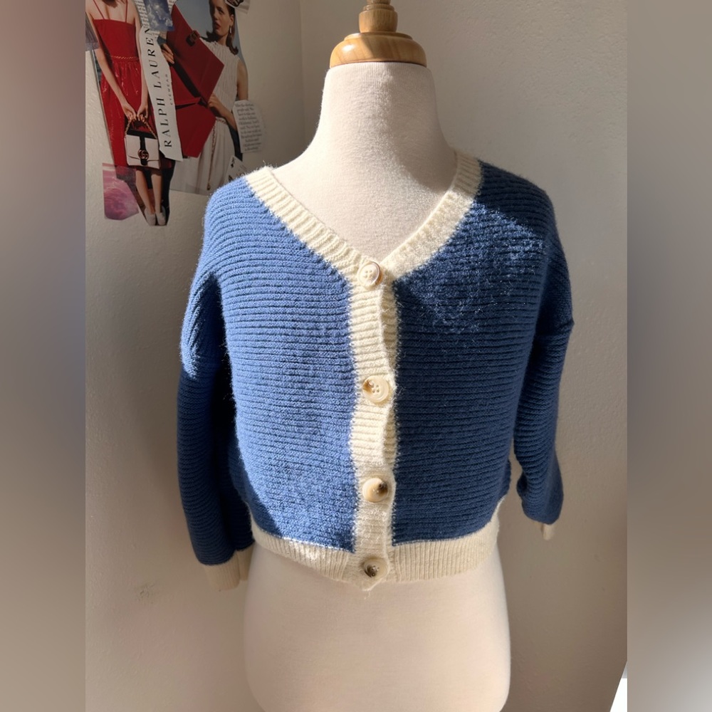 Cute SHEIN KIDS button down sweater